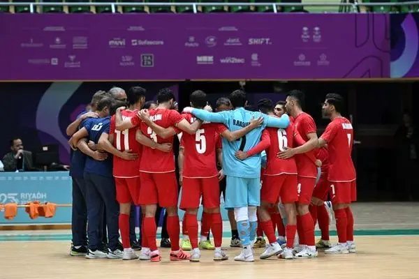 پیروزی تیم ملی فوتسال ایران مقابل مالزی در جام ملت‌ها
