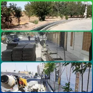 بهسازی  بیش از  ۳ کیلومتر انهار منطقه ۱۵