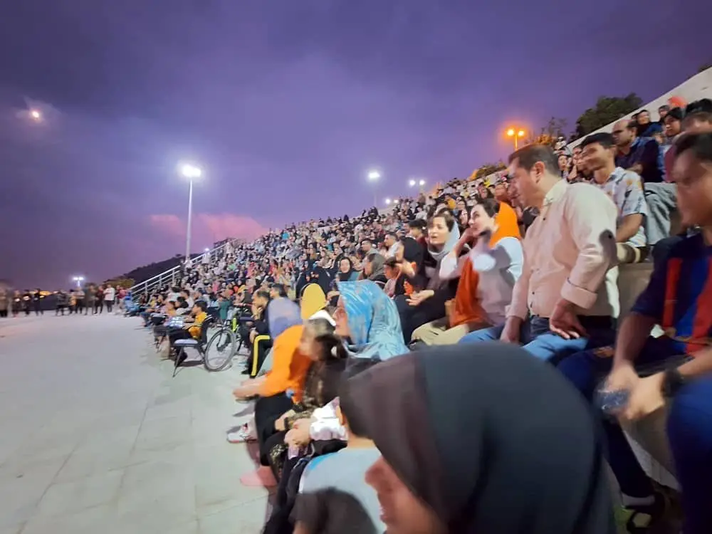 استقبال بی‌نظیر مردم جم از همایش پیاده روی خانوادگی