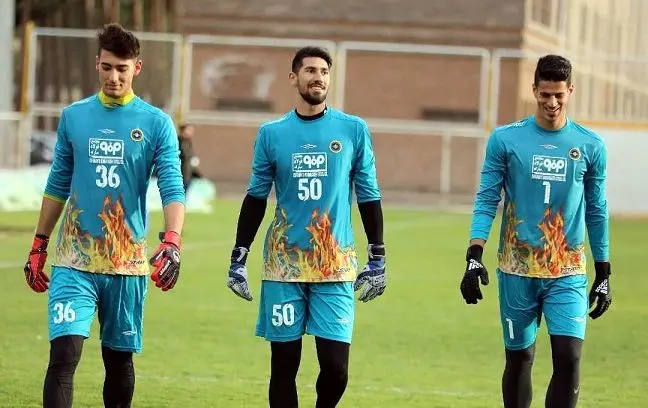 حضور نیازمند درتمرینات سپاهان