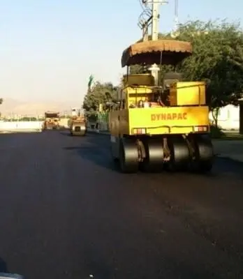 انجام عملیات تراش و روکش مکانیزه آسفالت در منطقه 3

