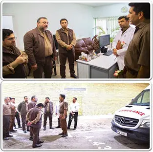 تجلیل از کادر بهداشت و درمان مجتمع معدنی چادرملو