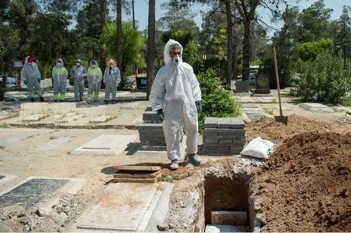 خدمت رسانی پرسنل سازمان بهشت زهرا(س) در ۲۴۰ روز بحرانی

