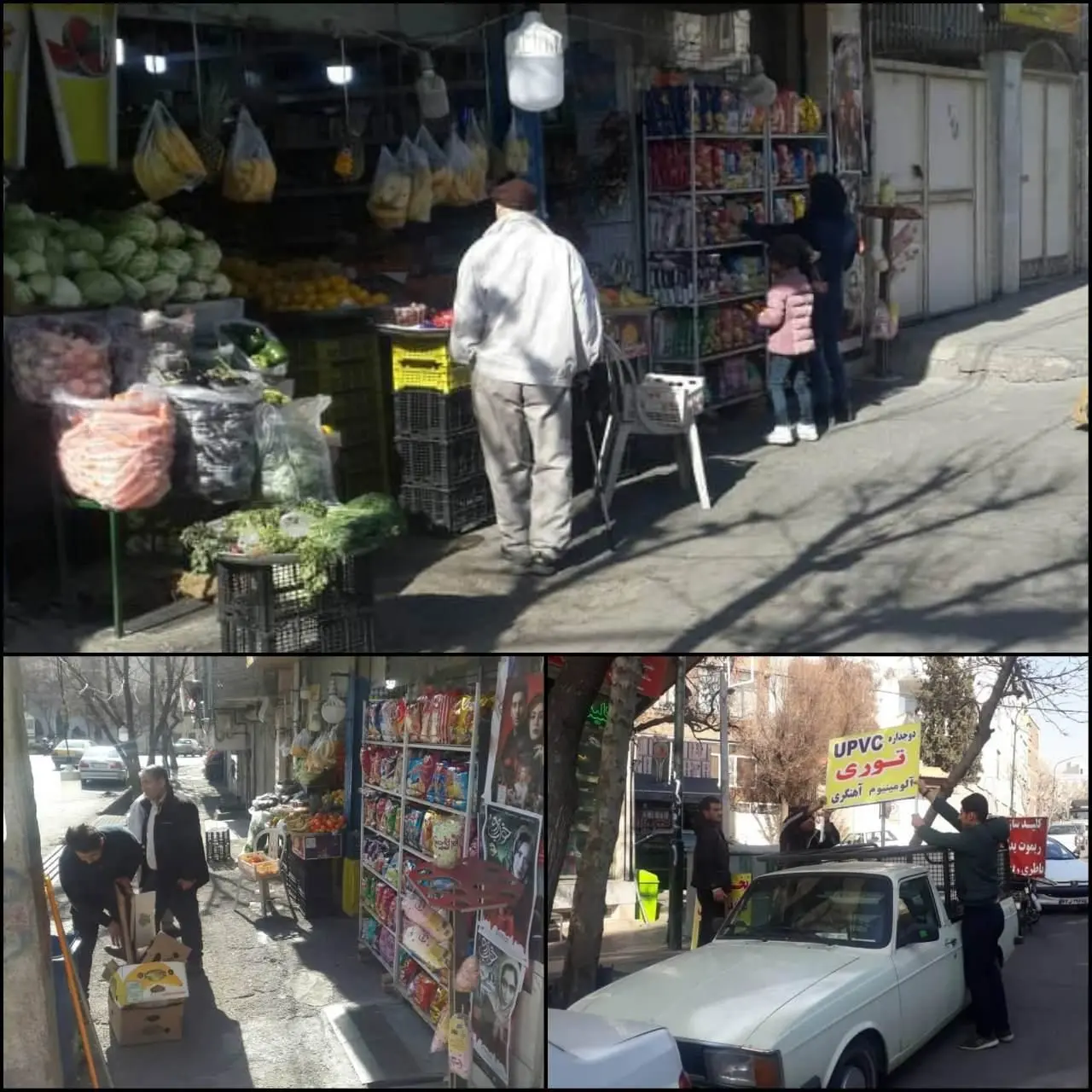 اجرای طرح ضربتی رفع سد معبر و مزاحمت‌های اصناف  در ناحیه_۶

