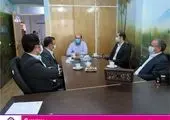 بازدید مدیر منطقه ای بانک ایران زمین از مجتمع لوله و اتصالات یزد


