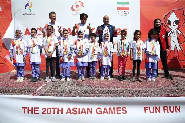 مراسم دو تفریحی «فاران ران» بازی‌های آسیایی ناگویا برگزار شد