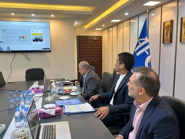 حضور تاج ، ماجدی و کامرانی فر در کنگره سالانه AFC