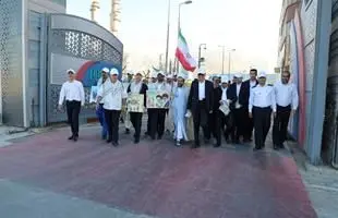 حماسه حضور کارکنان شرکت پتروشیمی پارس