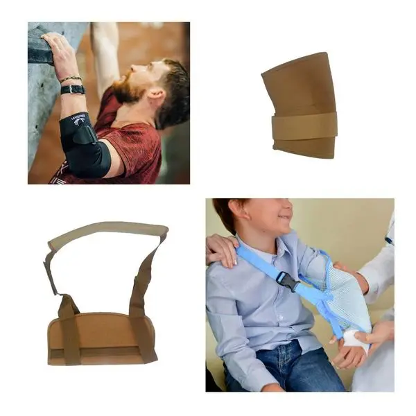 استفاده از اسلینگ شانه ای و آویز دست طبی برای مشکلات خاص