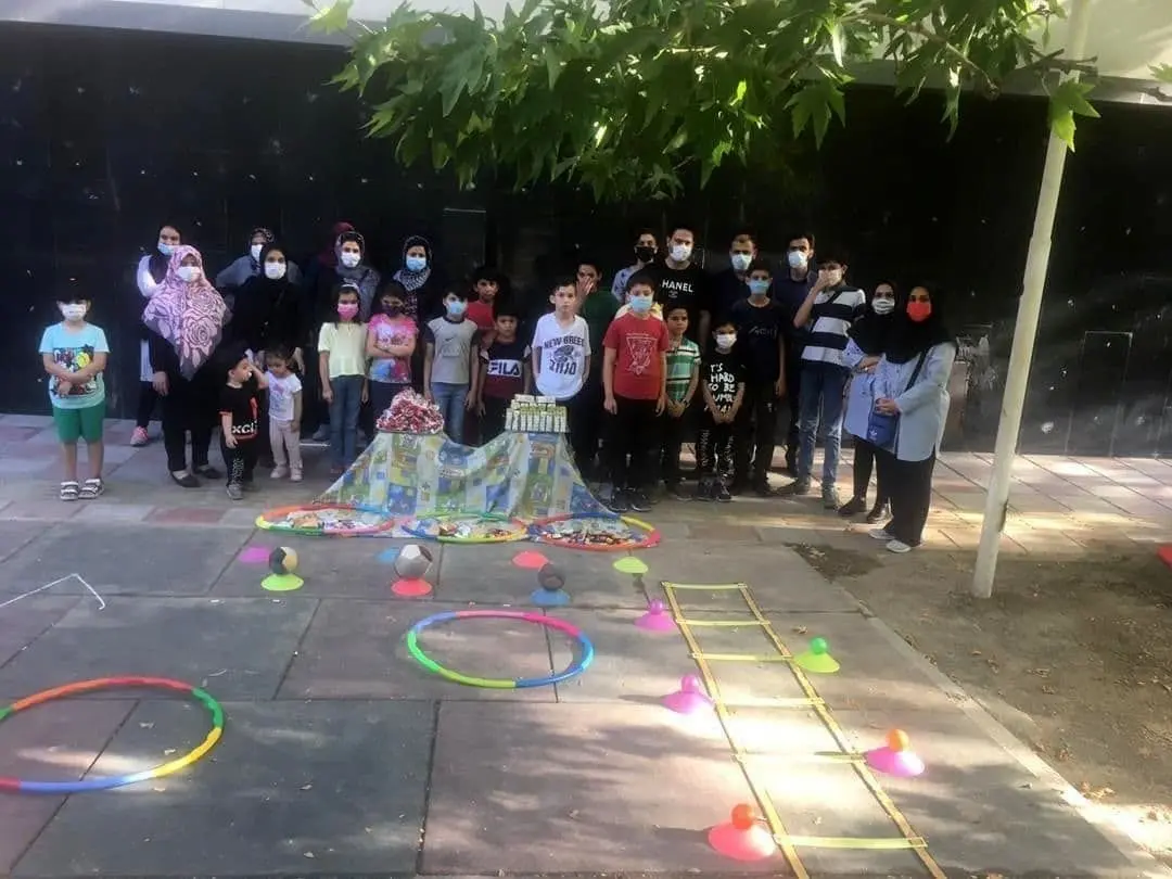 ایستگاه های ورزش شادمانه ویژه کودکان در شمال تهران راه اندازی شد

