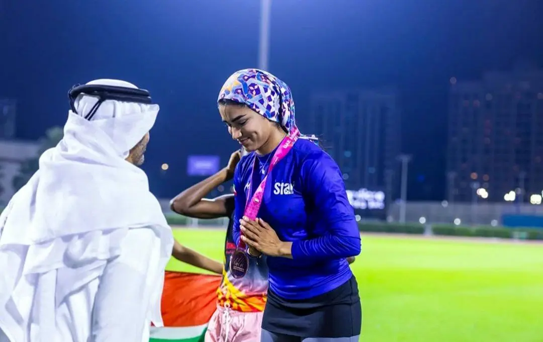 کسب مقام سوم اسماعیل‌نژاد در مسابقات دوومیدانی دوبی