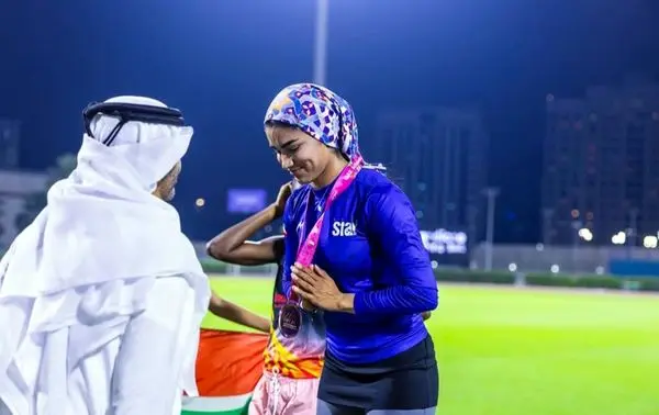 کسب مقام سوم اسماعیلنژاد در مسابقات دوومیدانی دوبی