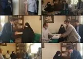 دیدار مهندس بیاتیان سرپرست شهرداری اراک از خانواده جانباز شهید سرافراز(حمید چابک)

