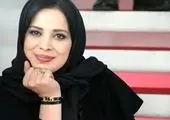 تیپ سبز رنگ خانم بازیگر در طبیعت +عکس