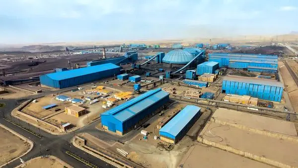 سرعت بالای رشد تولید در فولاد سنگان
