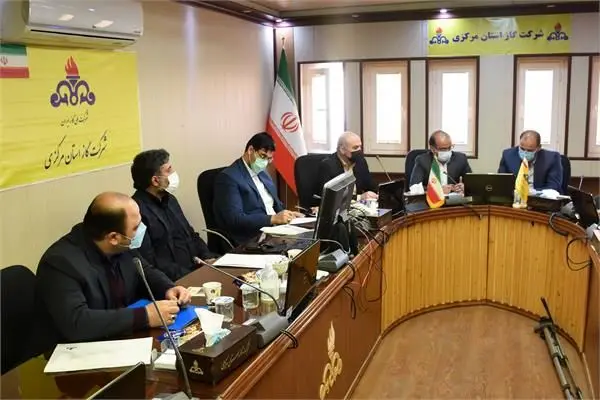 نشست هم اندیشی ارتقاء امنیت وحفاظت از تاسیسات شرکت گازاستان مرکزی باحضور نهادهای امنیتی استان