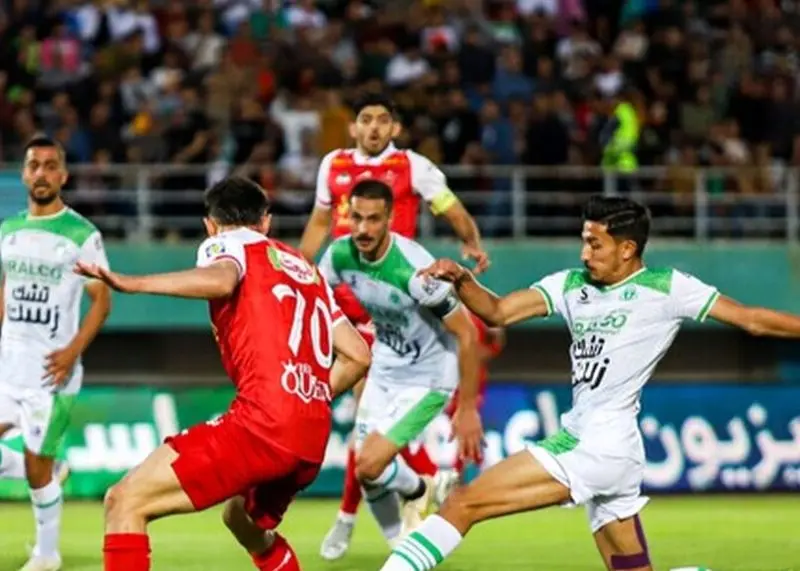 دیدار پرسپولیس و آلومینیوم در ورزشگاه شهر قدس
