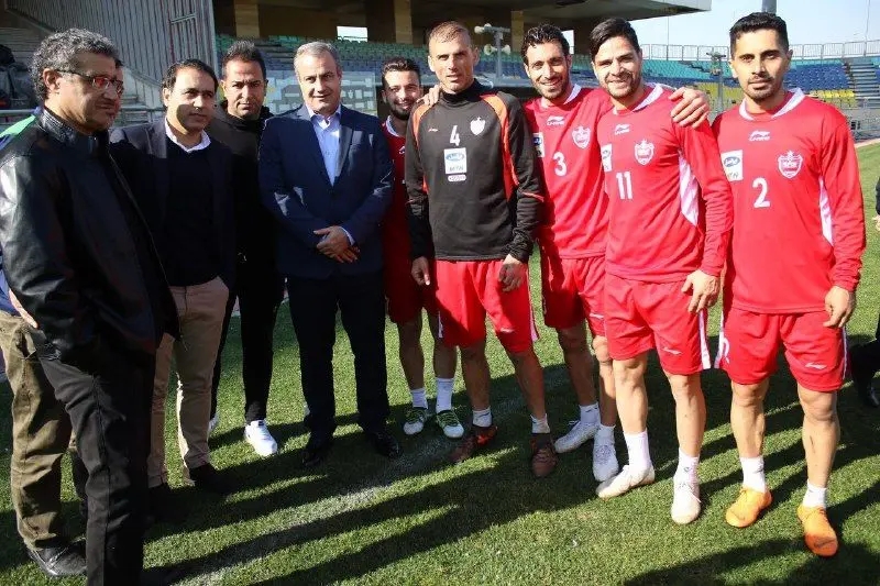 مهدوی کیا در تمرین پرسپولیس + عکس