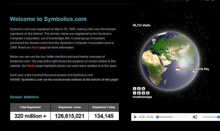 اولین آدرس اینترنتی جهان+عکس