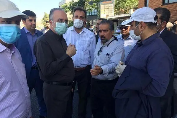  بازدید از آخرین مراحل تکمیل و آماده سازی زیرگذر کوی نصر

