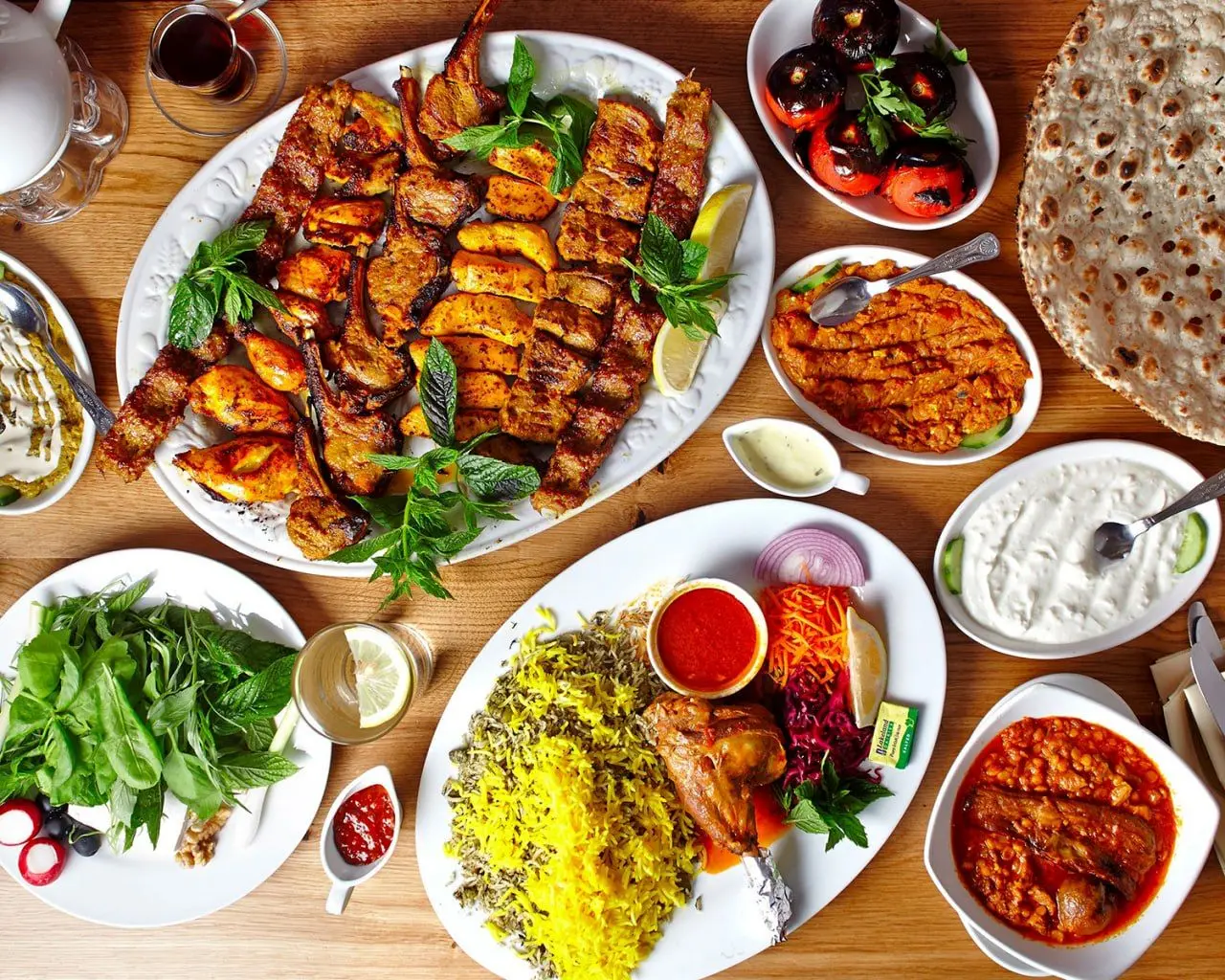 معرفی غذاهای ایرانی در پرس تی‌‌وی 

