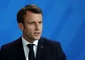 برخورد گرم مکرون با ملانیا ترامپ +عکس
