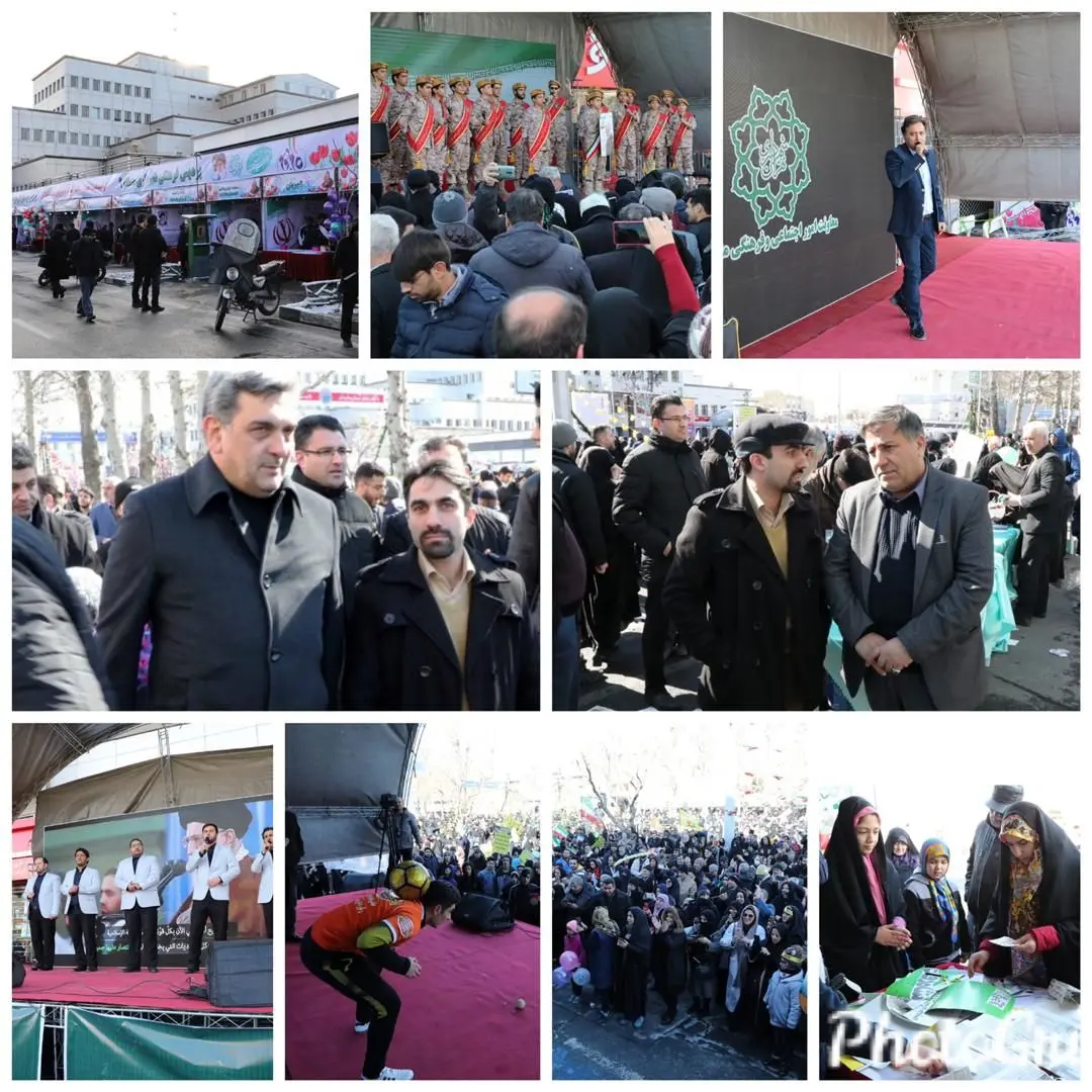 قدمگاه امام(ره) پذیرای خیل عظیم راهپیمایان بود

