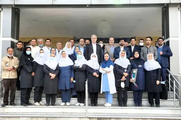 تجلیل شهردار، رئیس و اعضای شورای اسلامی شهر اراک از پرستاران بیمارستان امام خمینی(ره)

