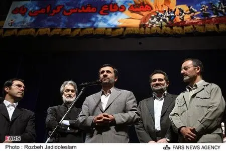 احمدی نژاد در کنسرت مجید انتظامی + عکس