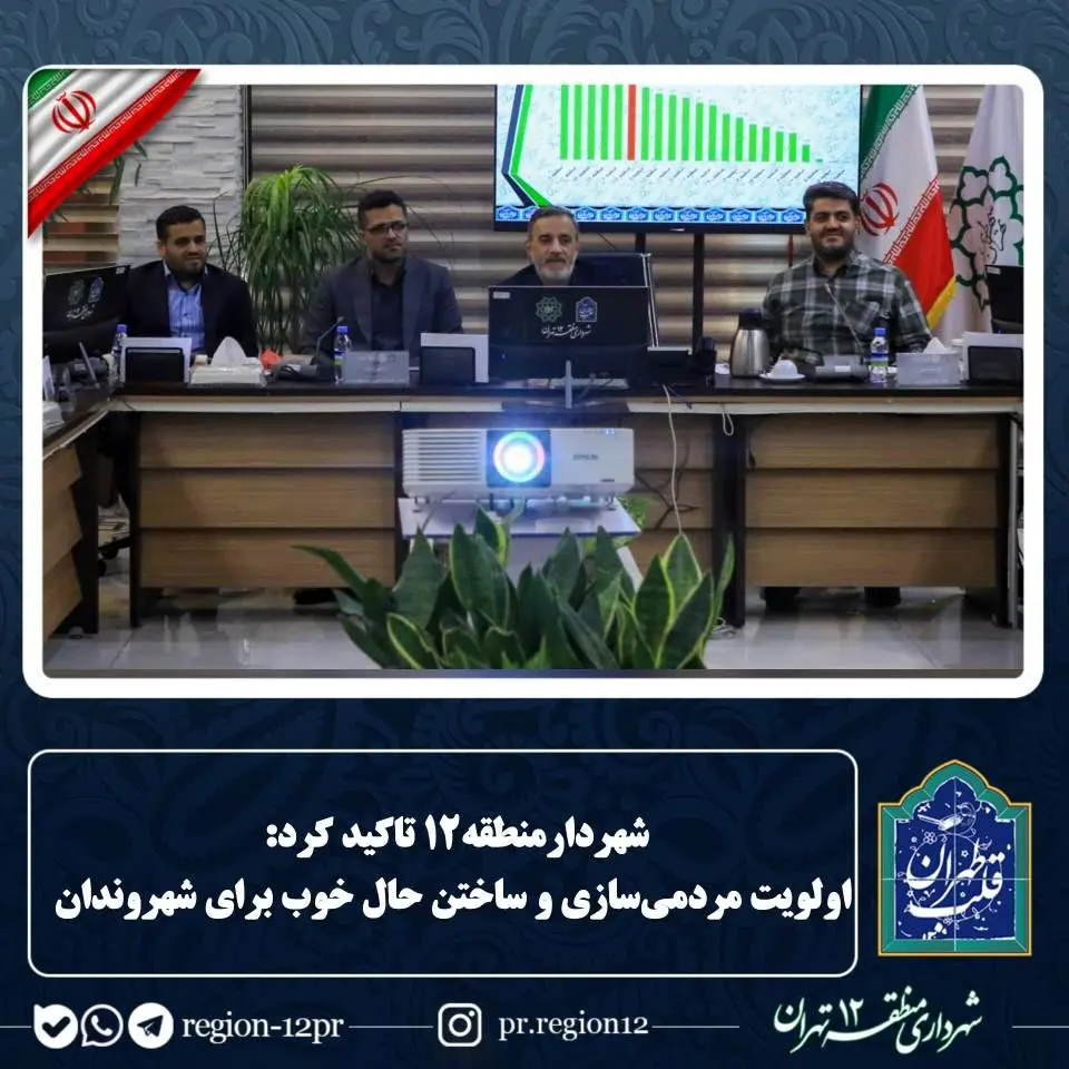 اولویت مردمی‌سازی و ساختن حال خوب برای شهروندان