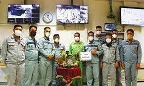 بیش از 250 اتاق کنترل در نواحی تولیدی و پشتیبانی  در کنار هفت سین نوروز  به استقبال بهار رفتند