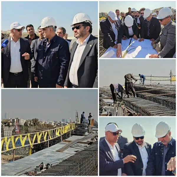  بازدید فرماندار تهران از مهم‌ترین پروژه بزرگراهی غرب تهران
