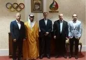 بازدید رئیس کمیته ملی المپیک از پیست دوچرخه سواری آزادی