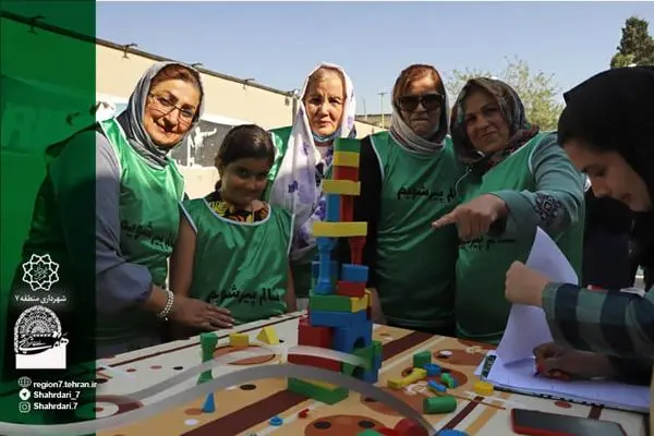 مرحله مقدماتی سومین دوره رقابت های نشاط سالمندی در منطقه ۷ برگزار شد