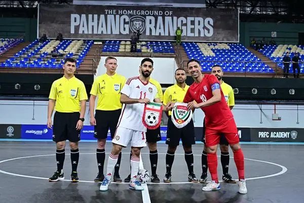 برد 10 گله فوتسال ایران مقابل امارات