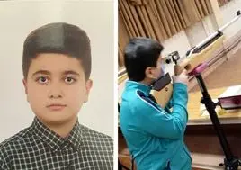 کسب رتبه برتراستانی در مسابقات تیراندازی آنلاین

