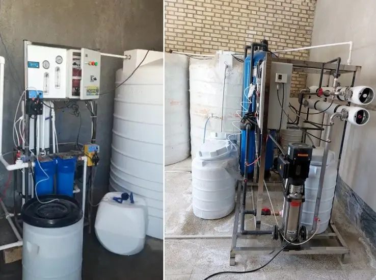 نصب 8 دستگاه آب شیرین کن در روستاهای شهرستان اراک

