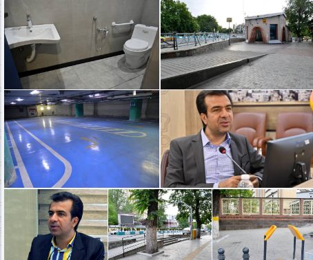 مناسب سازی معابر برای تردد معلولین، اولویت محورهای الگوی خدمت است

