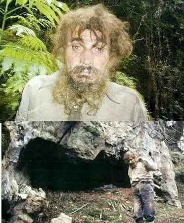 مردغارنشین شهرستان فومن که 55 سال غارنشینی کرده است!+عکس