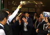 بدرقه تیم ملی فوتبال ایران به جام جهانی در منطقه ۲۲