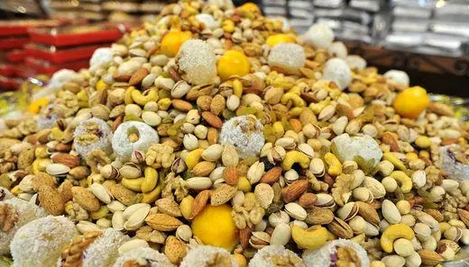 آجیل شب یلدا ۶۰ تا ۱۰۰ هزار تومان!