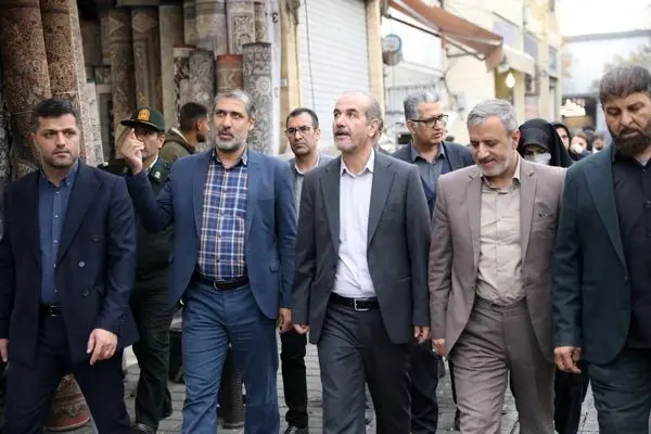 بازدید مشترک مسئولان از پروژه‌های عمرانی و بازآفرینی 