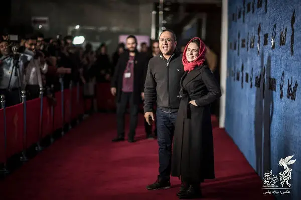 رامبدجوان و همسرش در جشنواره فجر+ عکس