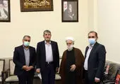 دیدار مهندس ملک جعفریان با امام‌ جمعه موقت تهران