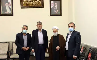 دیدار مدیر مخابرات منطقه تهران با امام جمعه موقت تهران