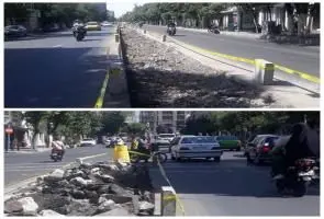 آخرین پازل رفیوژ میانی خیابان فردوسی تکمیل می شود
