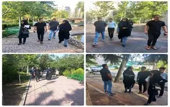 پنجمین مرحله از بازدیدهای میدانی ادواری از بوستانهای منطقه ۴