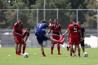 ریکاورى ملى پوشان پیش از سفر به کره جنوبی