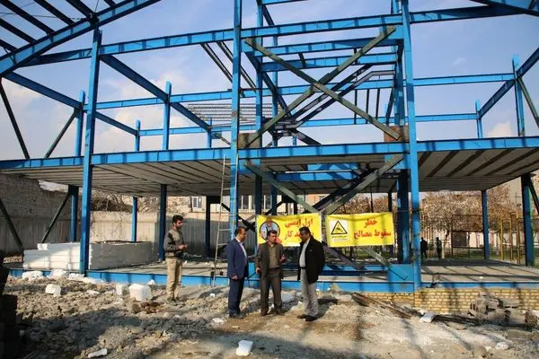  پیشرفت 45 درصدی مجموعه ورزشی مظاهری منطقه 15

