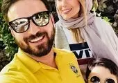 بابک جهانبخش و خانواده اش در حال تبخیر شدن + عکس